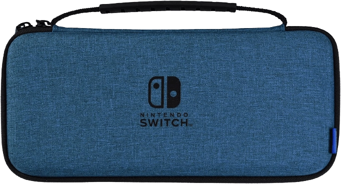 Hori Slim Pouch Case for Nintendo Switch OLED - Blue  for sale in Emirates from Games2all