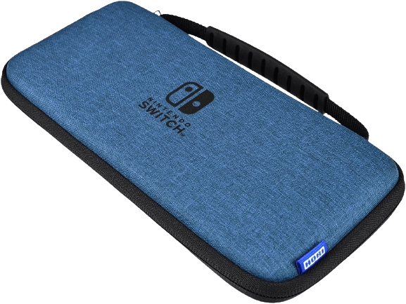 Hori Slim Pouch Case for Nintendo Switch OLED - Blue  for sale in Emirates from Games2all