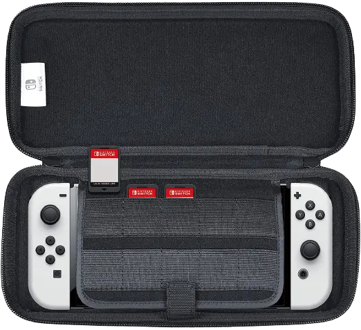 Hori Slim Pouch Case for Nintendo Switch OLED - Black  for sale in Emirates from Games2all