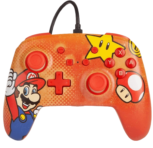 Power A Enhanced Wired Mario Vintage Controller for Nintendo Switch  for sale in Emirates from Games2all