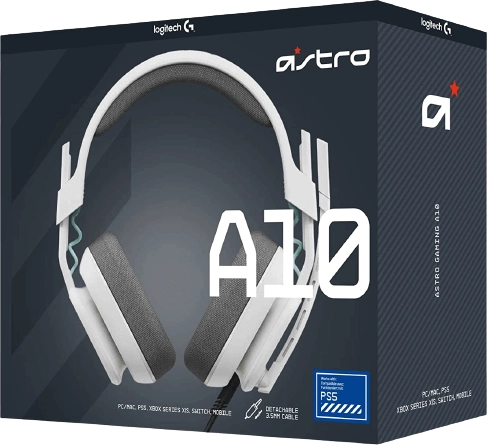 Astro A10 Gen 2 Challenger Gaming Headset for PlayStation and PC - White  for sale in Emirates from Games2all