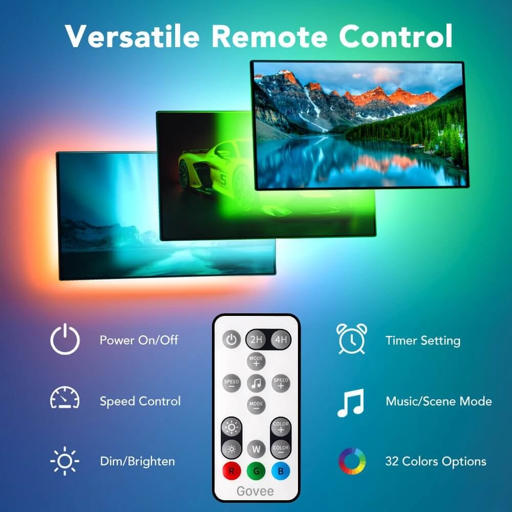 Govee Backlight RGB LED TV with Remote (3m)  for sale in Emirates from Games2all