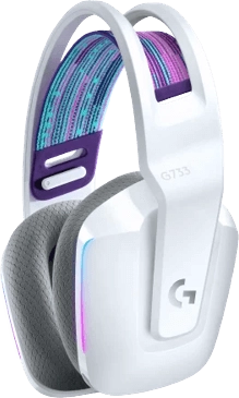 Logitech G733 LIGHTSPEED Wireless RGB Gaming Headset - White  for sale in Emirates from Games2all