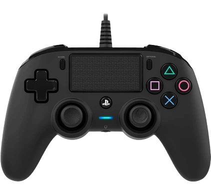 Nacon Wired Compact Controller for PS4 - Black  for sale in Emirates from Games2all