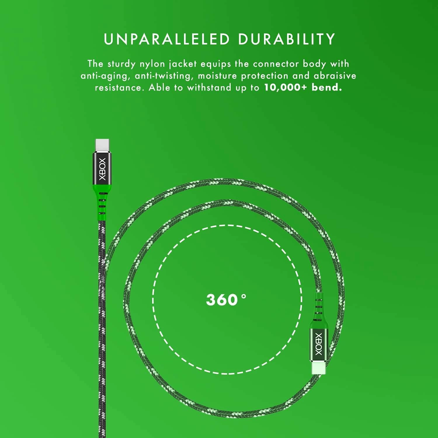 NUMSKULL Type C Braided Cable - 4m (13Ft)  for sale in Emirates from Games2all