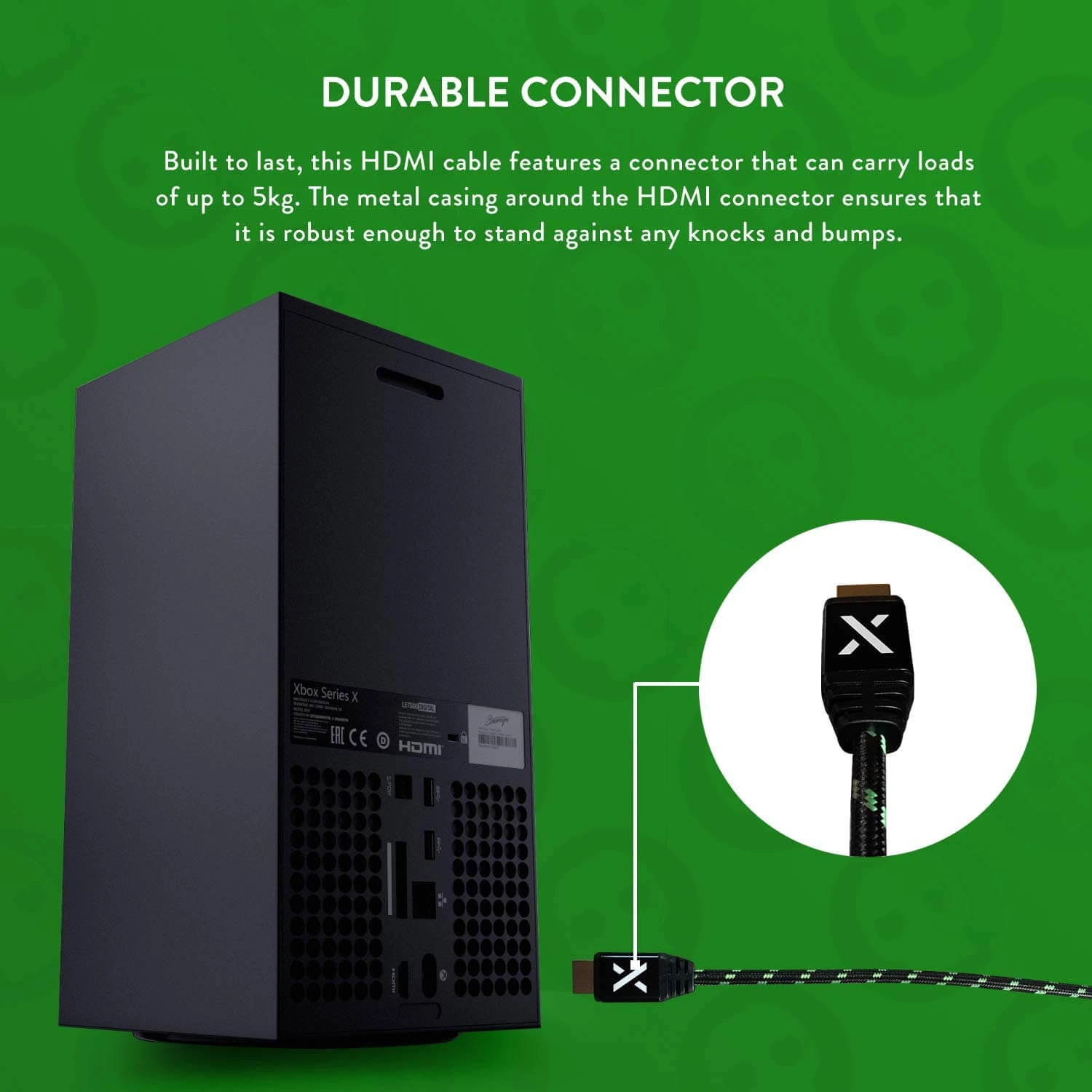 NUMSKULL 4K Ultra HD HDMI 2.0 Cable - 2m (7ft) (Xbox Design)  for sale in Emirates from Games2all