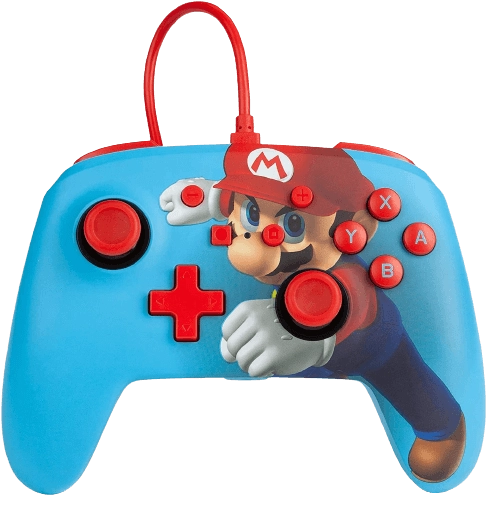 PowerA Enhanced Wired Controller for Nintendo Switch - Mario Punch  for sale in Emirates from Games2all