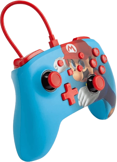 PowerA Enhanced Wired Controller for Nintendo Switch - Mario Punch  for sale in Emirates from Games2all