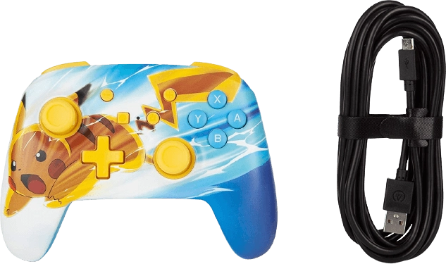 PowerA Enhanced Wired Controller for Nintendo Switch - Pikachu Charge  for sale in Emirates from Games2all