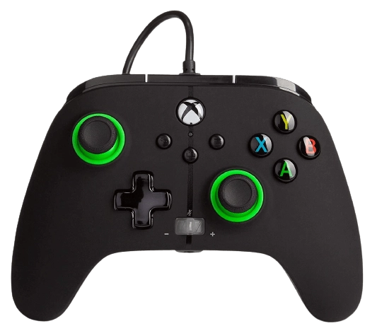 PowerA Enhanced Wired Controller for Xbox - Hint of Green  for sale in Emirates from Games2all