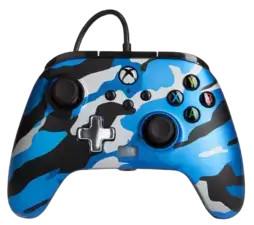 PowerA Enhanced Wired Controller for Xbox - Camouflage Metallic Blue