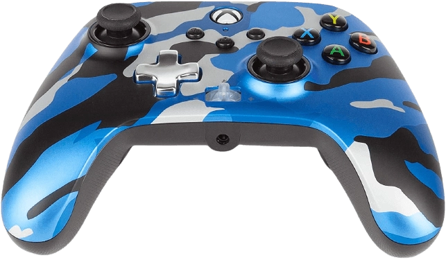 PowerA Enhanced Wired Controller for Xbox - Camouflage Metallic Blue  for sale in Emirates from Games2all