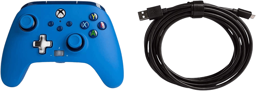 PowerA Enhanced Wired Controller for Xbox - Bold Blue  for sale in Emirates from Games2all