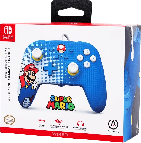 PowerA Enhanced Wired Controller for Nintendo Switch - Mario Pop  for sale in Emirates from Games2all