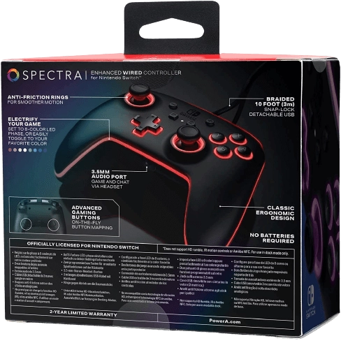 PowerA Enhanced Wired Controller for Nintendo Switch - Spectra  for sale in Emirates from Games2all