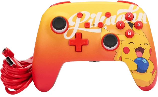 PowerA Enhanced Pokemon Wired Controller for Nintendo Switch - Oran Berry Pikachu  for sale in Emirates from Games2all