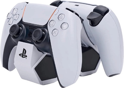 PowerA PS5 Controller Twin Charging Station - White  for sale in Emirates from Games2all