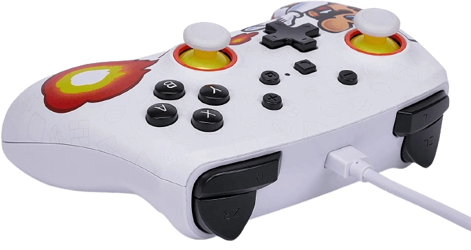 PowerA Enhanced Wired Controller for Nintendo Switch - Fireball Mario  for sale in Emirates from Games2all