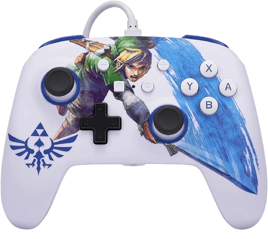 PowerA Enhanced Zelda Wired Controller for Nintendo Switch - Master Sword Attack  for sale in Emirates from Games2all