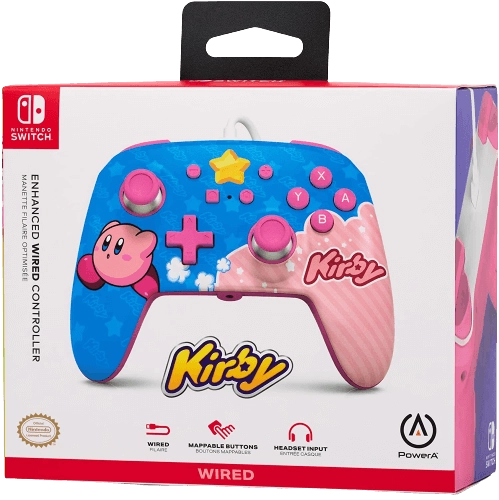 PowerA Enhanced Wired Controller for Nintendo Switch - Kirby  for sale in Emirates from Games2all