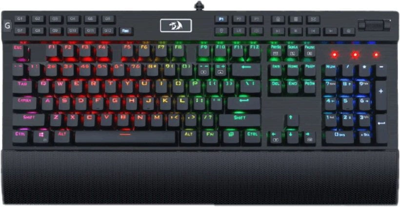 Redragon K550 Yama 131 Key RGB Gaming Keyboard - Cherry Red Switches