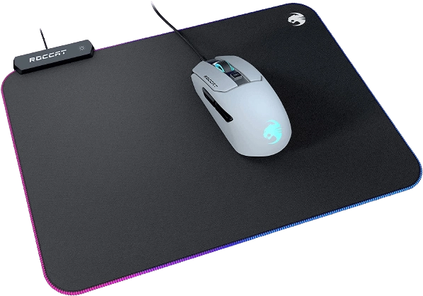 ROCCAT Sense Aimo RGB LED Gaming Mouse pad  for sale in Emirates from Games2all