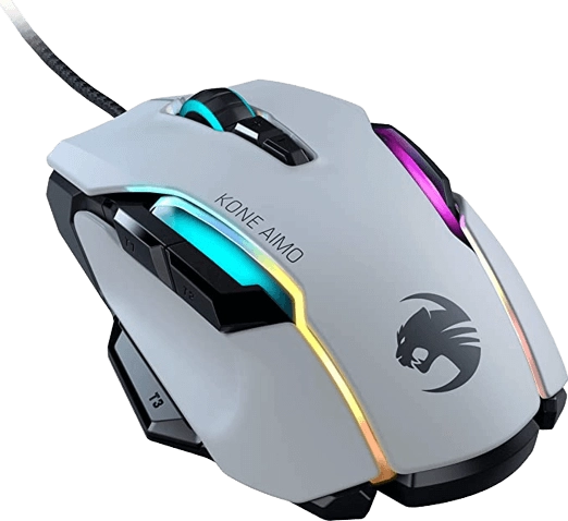 Roccat Kone Aimo Remastered Gaming Mouse - White  for sale in Emirates from Games2all