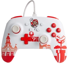 PowerA Enhanced Wired Controller for Nintendo Switch - Mario Red & White -  for sale in Emirates from Games2all