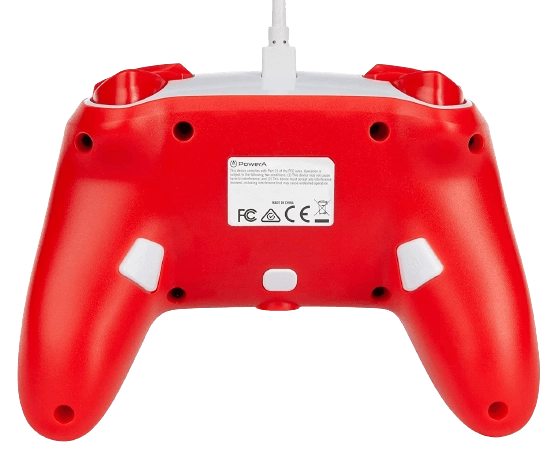 PowerA Enhanced Wired Controller for Nintendo Switch - Mario Red & White  for sale in Emirates from Games2all