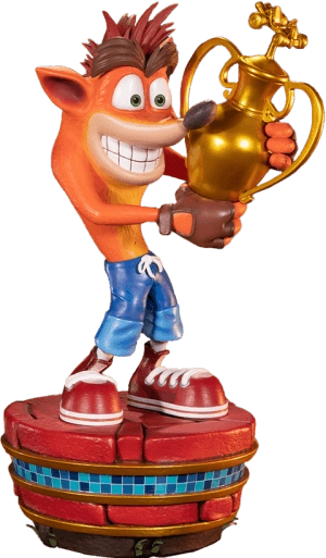 F4F Crash Winner Action Figure Statuette -Crash Racing Nitro Fueled   for sale in Emirates from Games2all