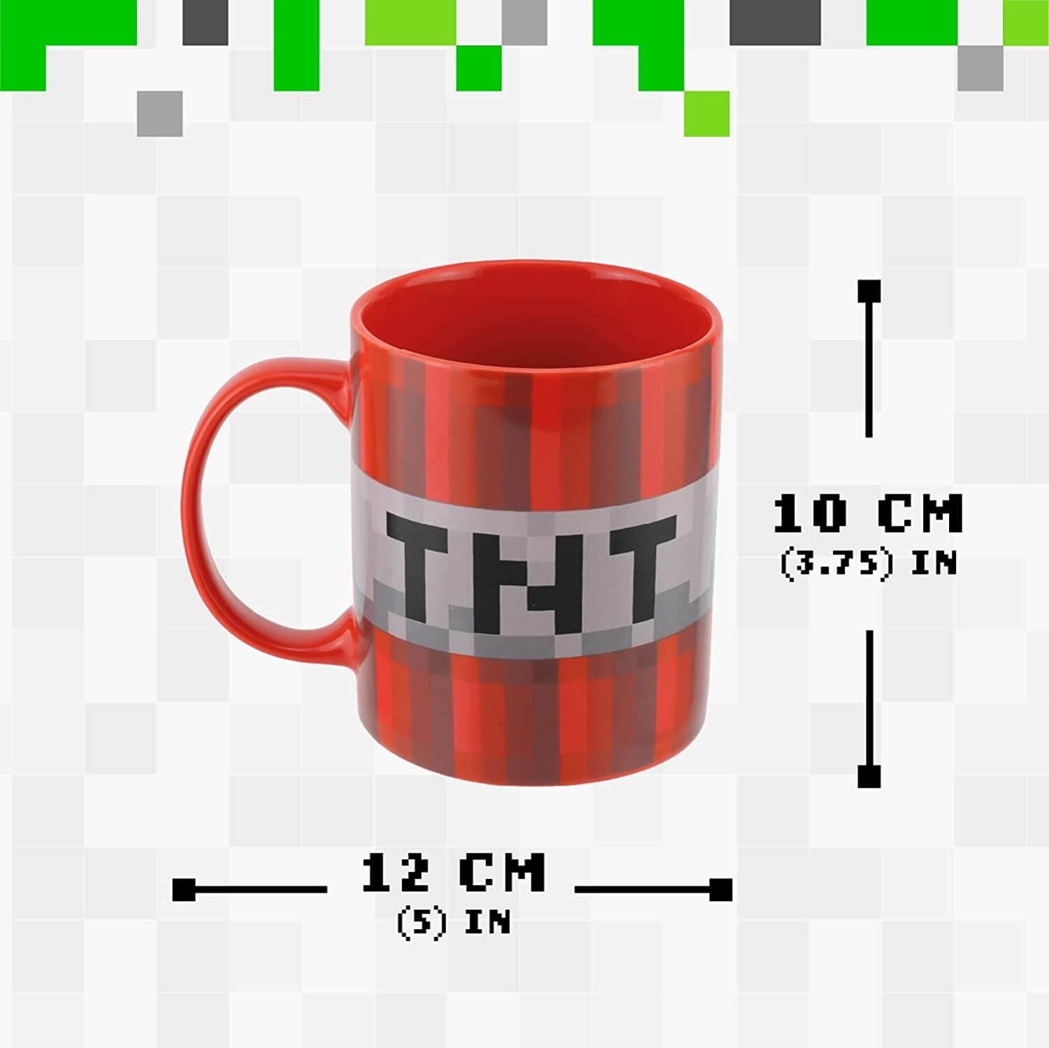 Paladone Minecraft Mug and Socks (TNT and Creeper Design)  for sale in Emirates from Games2all