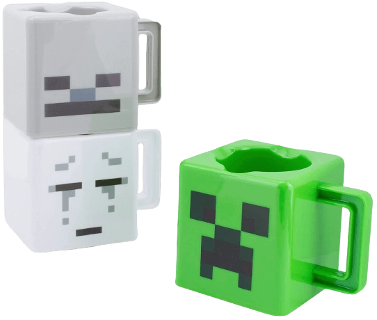 Paladone Minecraft 3x Stacking Mugs  for sale in Emirates from Games2all