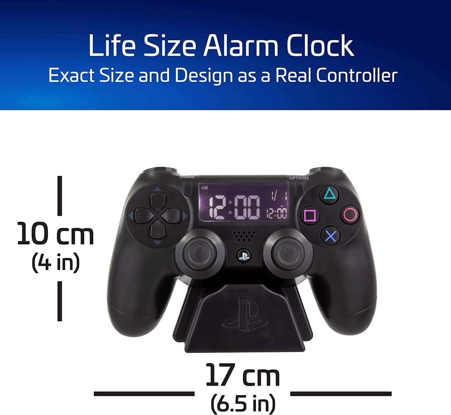 Paladone PS4 DualShock Controller Alarm Clock  for sale in Emirates from Games2all