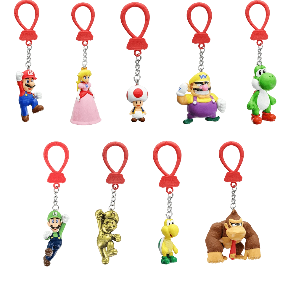 Super Mario: Bagged Backpack Buddies Hangers \ Keychain  for sale in Emirates from Games2all