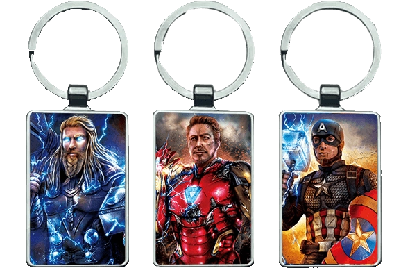 Avengers (Iron man - Thor - Captain America) Keychain \ Medal  for sale in Emirates from Games2all