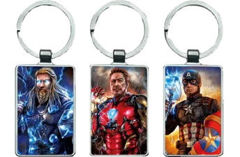 Avengers (Iron man - Thor - Captain America) Keychain \ Medal  for sale in Emirates from Games2all