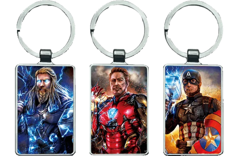 Avengers (Iron man - Thor - Captain America) Keychain \ Medal  for sale in Emirates from Games2all