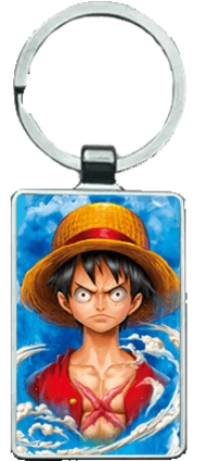 One Piece 3D (3 Characters) - Keychain \ Medal (K042)