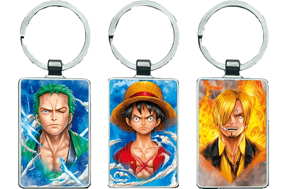 One Piece 3D (3 Characters) - Keychain \ Medal (K042)  for sale in Emirates from Games2all