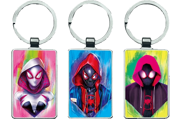 Spider man: Into the Spider Verse 3D Keychain \ Medal (K044)  for sale in Emirates from Games2all