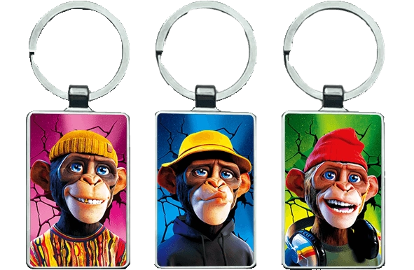 Prime Ape Planet 3D Keychain \ Medal (K049)  for sale in Emirates from Games2all