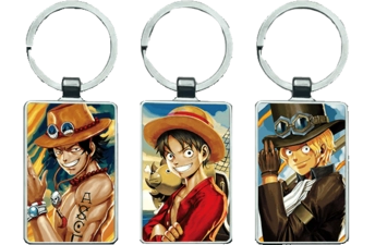 One Piece ( Portgas D. Ace, Sabo and Monkey D. Luffy) Keychain \ Medal (K056)  for sale in Emirates from Games2all