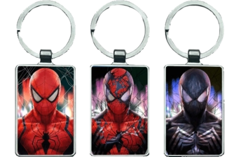 Spider Man with Dark Shades 3D Keychain \ Medal (K058)  for sale in Emirates from Games2all