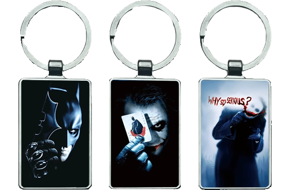 Joker and Batman 3D Keychain \ Medal  for sale in Emirates from Games2all