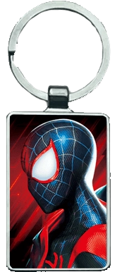 Spider into the Spider Verse - Side Pic 3D Keychain \ Medal (K141)  for sale in Emirates from Games2all