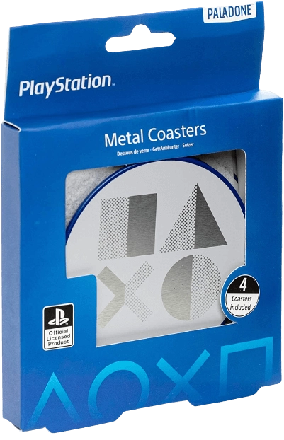 Paladone Playstation Metal Coasters  for sale in Emirates from Games2all