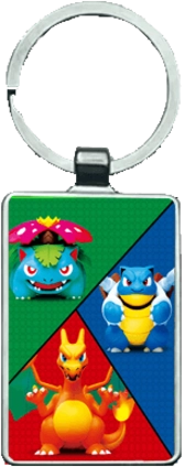 Pokemon 3D Keychain \ Medal - 9 Characters (K133)