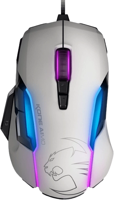 Roccat Kone Aimo Remastered Gaming Mouse - White  for sale in Emirates from Games2all