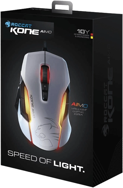 Roccat Kone Aimo Remastered Gaming Mouse - White  for sale in Emirates from Games2all