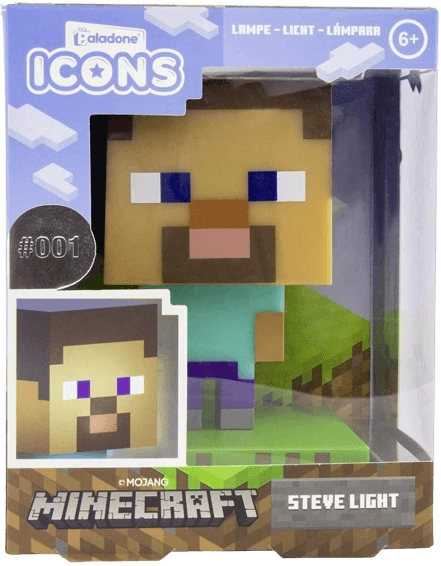 Paladone Minecraft Steve Icon Light - 11cm   for sale in Emirates from Games2all